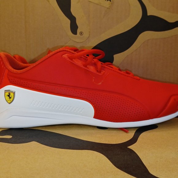 Puma Men's 11.5 SF Ferrari Drift Cat 8 Red [306818-02]  New in Box - Picture 12 of 12